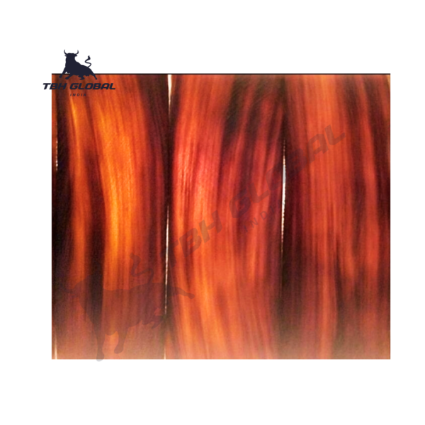 Natural Horn Plate Brown